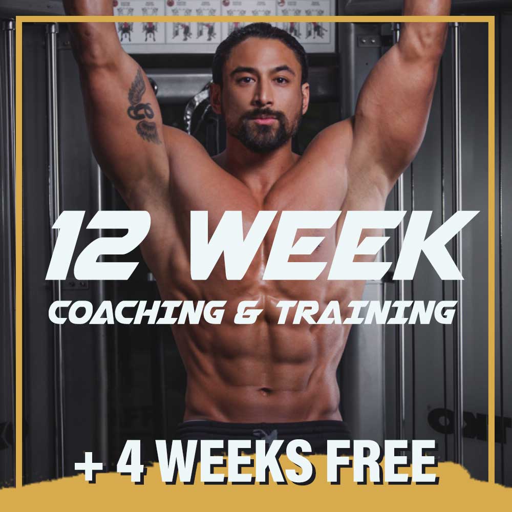 Buy 12 Weeks Get 4 Weeks Free Customized Diet & Training